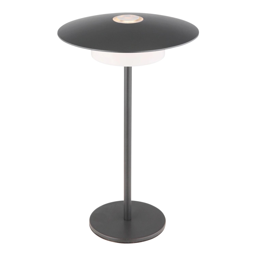 Globo 21024G-LED Polnilna namizna svetilka na dotik KYLER LED/3W/3,7V 1800/2700/3000K siva