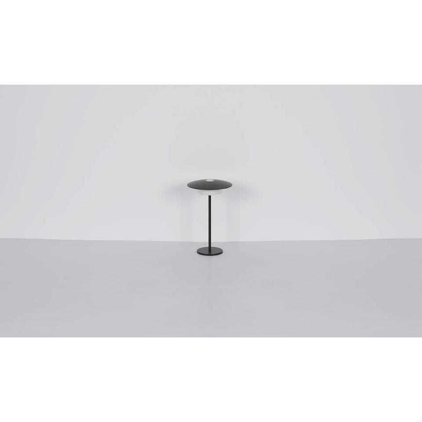 Globo 21024G-LED Polnilna namizna svetilka na dotik KYLER LED/3W/3,7V 1800/2700/3000K siva