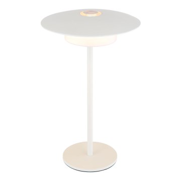 Globo 21024W-LED Polnilna namizna svetilka na dotik KYLER LED/3W/3,7V 1800/2700/3000K bela