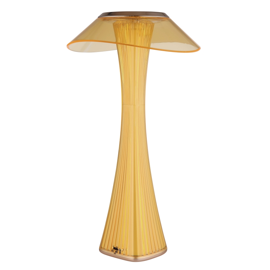 Globo - LED Zatemnitvena polnilna namizna svetilka LED/2,5W/3,7V 1200mAh 2700K/4500K/6500K zlata
