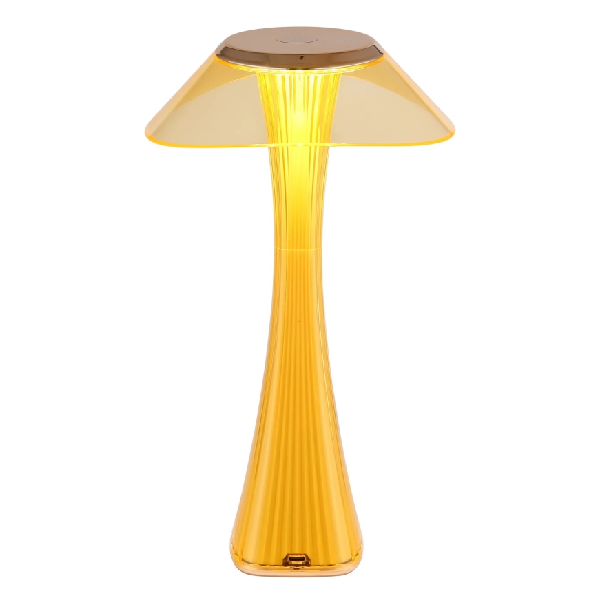 Globo - LED Zatemnitvena polnilna namizna svetilka LED/2,5W/3,7V 1200mAh 2700K/4500K/6500K zlata