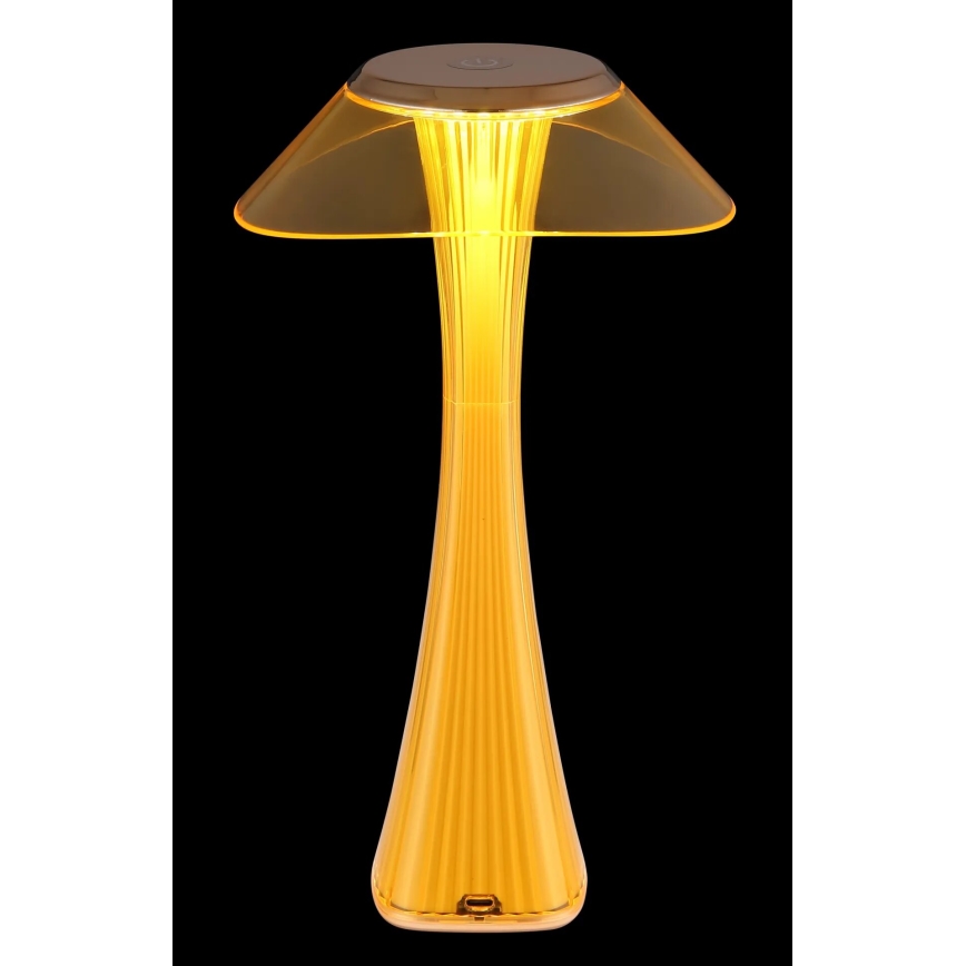 Globo - LED Zatemnitvena polnilna namizna svetilka LED/2,5W/3,7V 1200mAh 2700K/4500K/6500K zlata