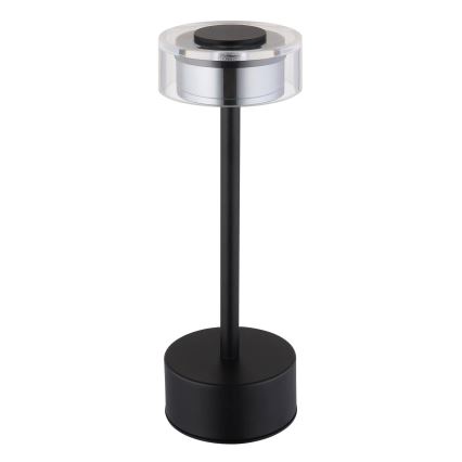 Globo - LED Zatemnitvena polnilna namizna svetilka na dotik LED/2,5W/3,7V 2700/4000/6500K 1800mAh črna