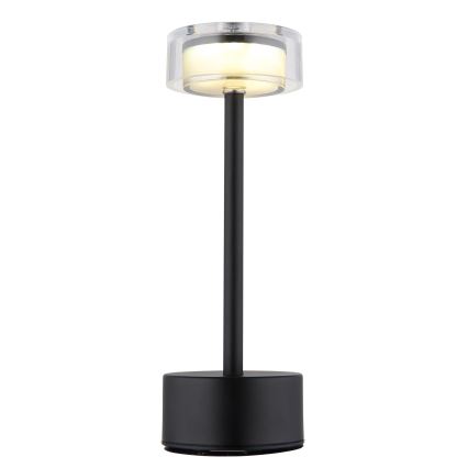 Globo - LED Zatemnitvena polnilna namizna svetilka na dotik LED/2,5W/3,7V 2700/4000/6500K 1800mAh črna