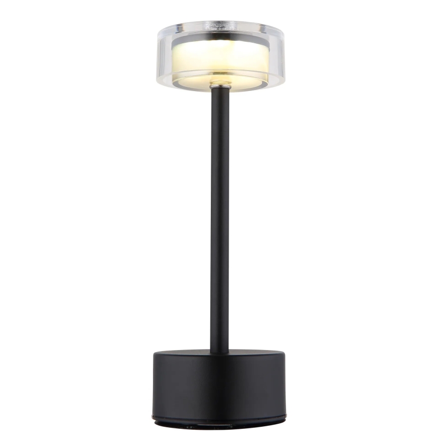 Globo - LED Zatemnitvena polnilna namizna svetilka na dotik LED/2,5W/3,7V 2700/4000/6500K 1800mAh črna