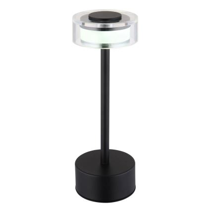 Globo - LED Zatemnitvena polnilna namizna svetilka na dotik LED/2,5W/3,7V 2700/4000/6500K 1800mAh črna