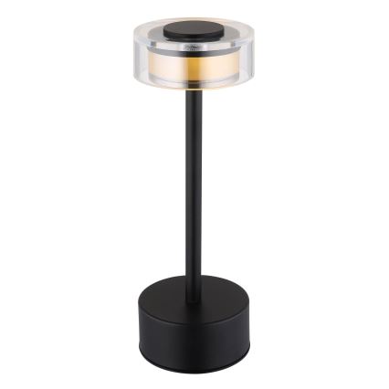 Globo - LED Zatemnitvena polnilna namizna svetilka na dotik LED/2,5W/3,7V 2700/4000/6500K 1800mAh črna