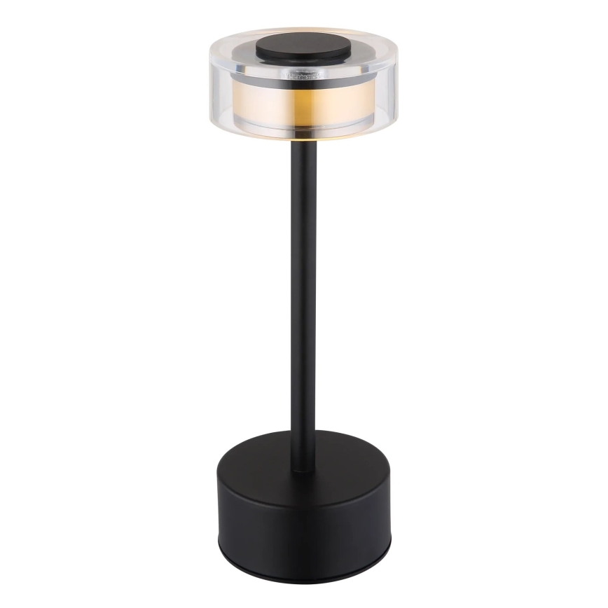 Globo - LED Zatemnitvena polnilna namizna svetilka na dotik LED/2,5W/3,7V 2700/4000/6500K 1800mAh črna
