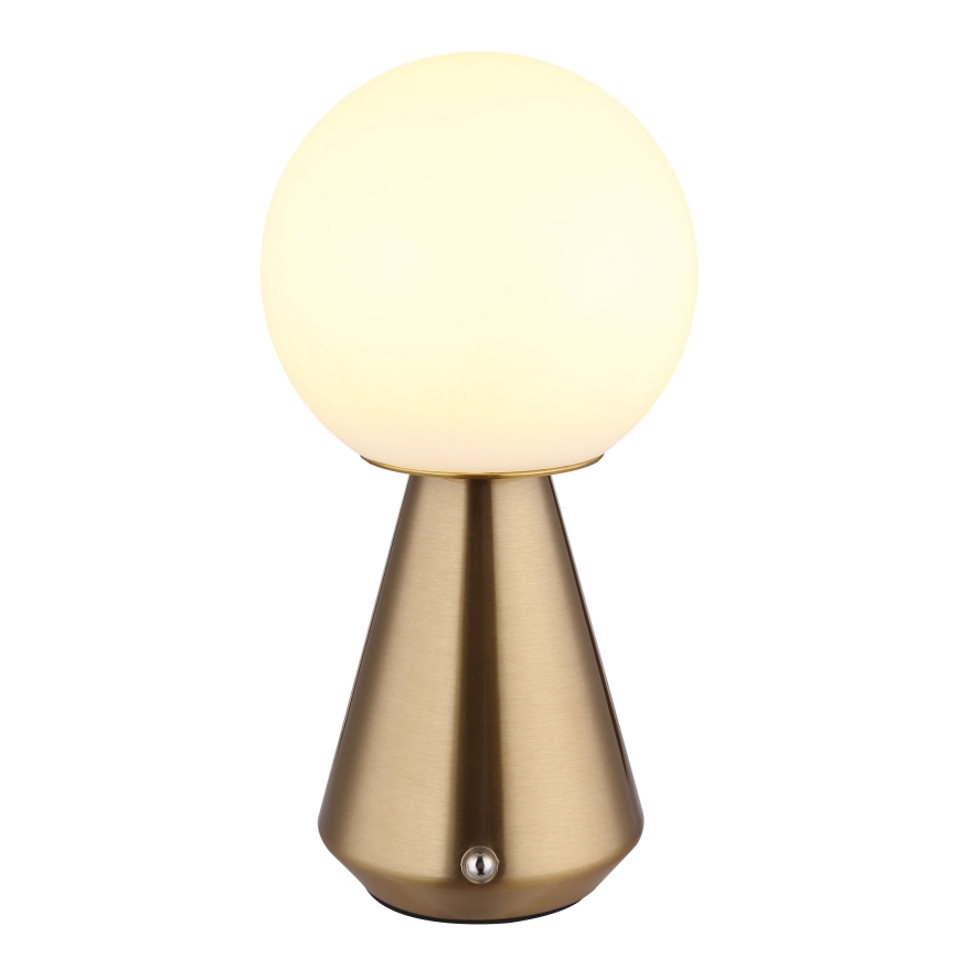 Globo - LED Zatemnitvena na dotik zunanja namizna svetilka LED/1,5W/5V 3000/4500/6500K 1800 mAh IP41 baker