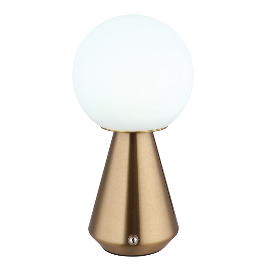 Globo - LED Zatemnitvena na dotik zunanja namizna svetilka LED/1,5W/5V 3000/4500/6500K 1800 mAh IP41 baker