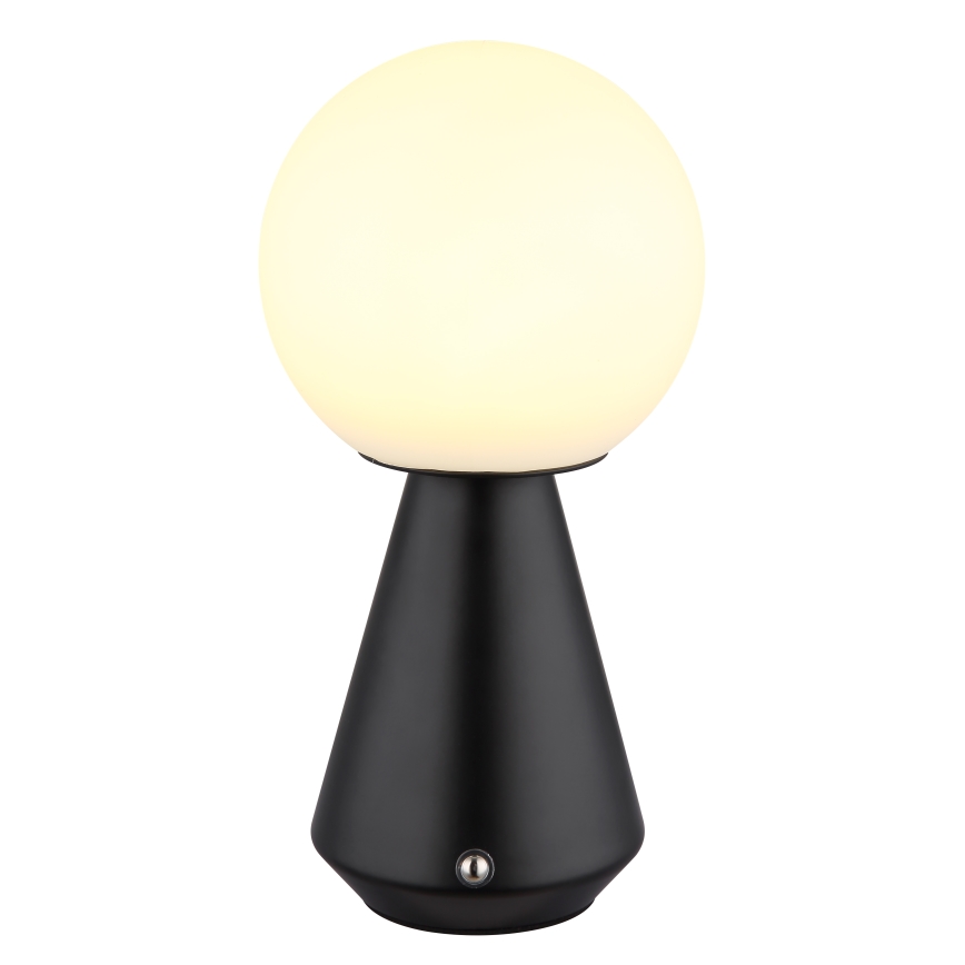 Globo - LED Zatemnitvena na dotik zunanja namizna svetilka LED/1,5W/5V 3000/4500/6500K 1800 mAh IP41 črna