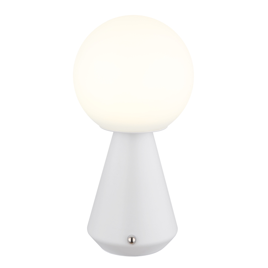 Globo - LED Zatemnitvena na dotik zunanja namizna svetilka LED/1,5W/5V 3000/4500/6500K 1800 mAh IP41 bela