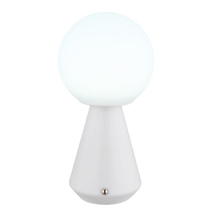 Globo - LED Zatemnitvena na dotik zunanja namizna svetilka LED/1,5W/5V 3000/4500/6500K 1800 mAh IP41 bela