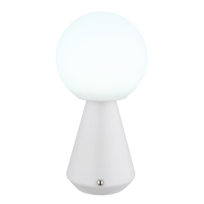 Globo - LED Zatemnitvena na dotik zunanja namizna svetilka LED/1,5W/5V 3000/4500/6500K 1800 mAh IP41 bela