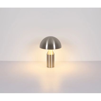 Globo - Namizna svetilka 2xE27/40W/230V matiran krom
