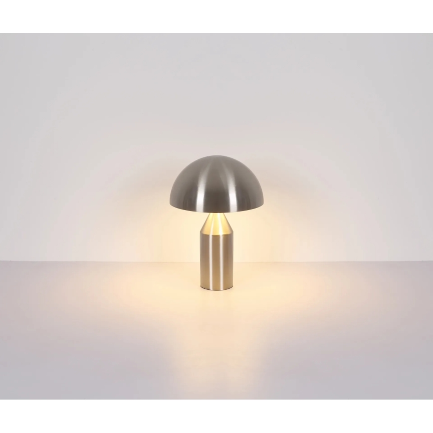 Globo - Namizna svetilka 2xE27/40W/230V matiran krom
