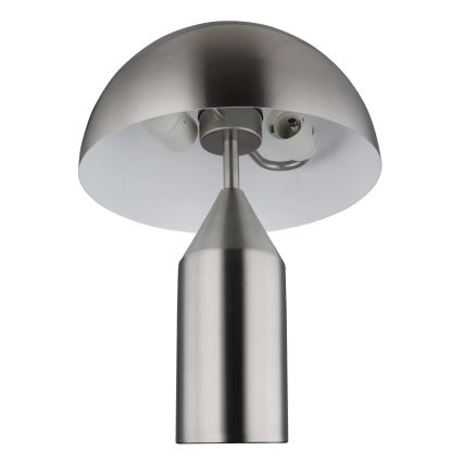Globo - Namizna svetilka 2xE27/40W/230V matiran krom