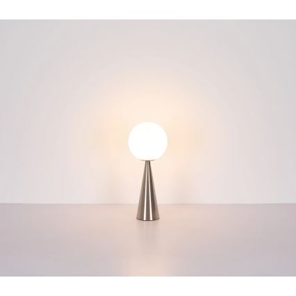 Globo - Namizna svetilka 1xE27/40W/230V mat krom