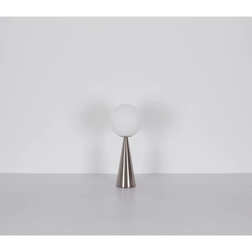 Globo - Namizna svetilka 1xE27/40W/230V mat krom