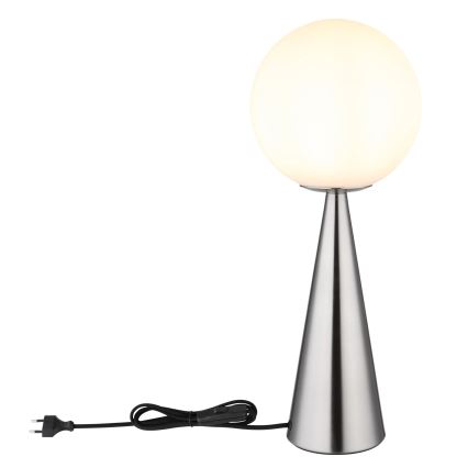 Globo - Namizna svetilka 1xE27/40W/230V mat krom