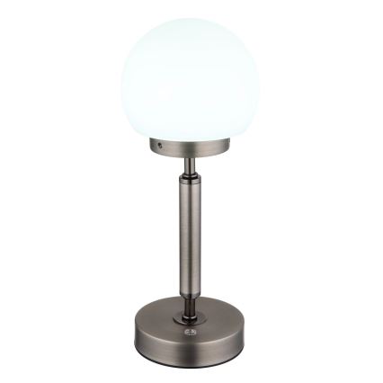 Globo 21033A-LED Polnilna namizna svetilka na dotik HAKU LED/2,5W/5V 2700/4000/6500K antracit