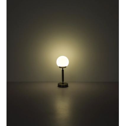 Globo - LED Zatemnitvena polnilna namizna svetilka na dotik LED/2,5W/5V 1800mAh 2700/4000/6500K črna