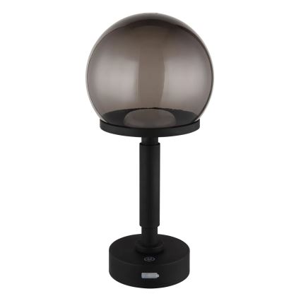Globo - LED Zatemnitvena polnilna namizna svetilka na dotik LED/2,5W/5V 1800mAh 2700/4000/6500K črna