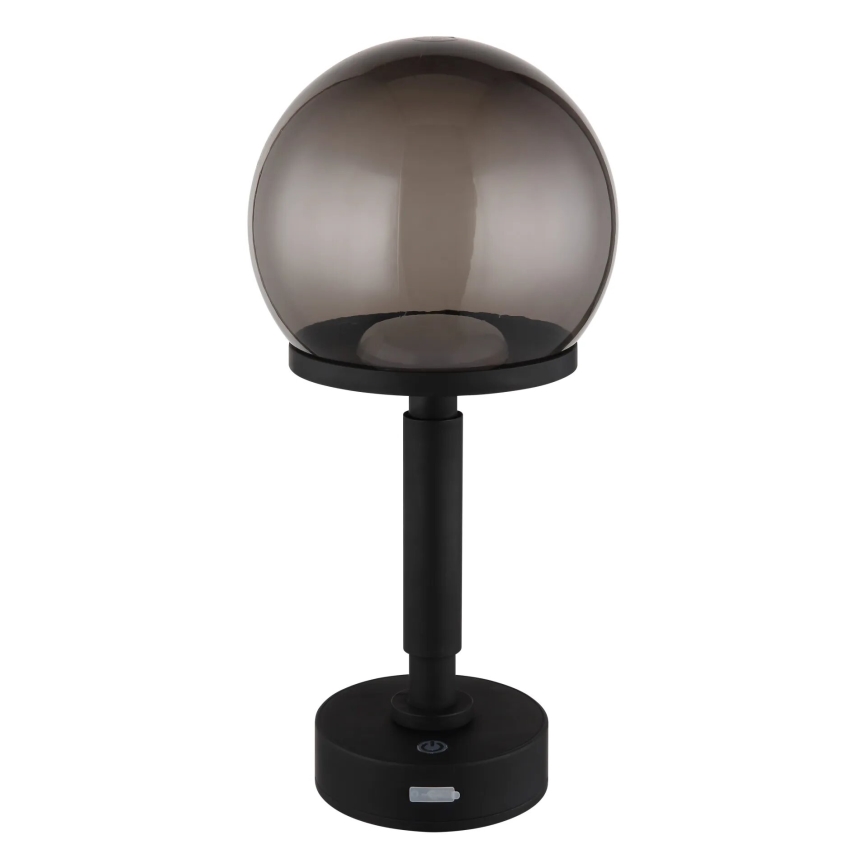 Globo - LED Zatemnitvena polnilna namizna svetilka na dotik LED/2,5W/5V 1800mAh 2700/4000/6500K črna
