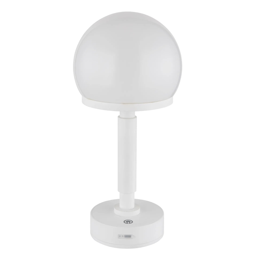 Globo - LED Zatemnitvena polnilna namizna svetilka na dotik LED/2,5W/5V 1800mAh 2800K bela