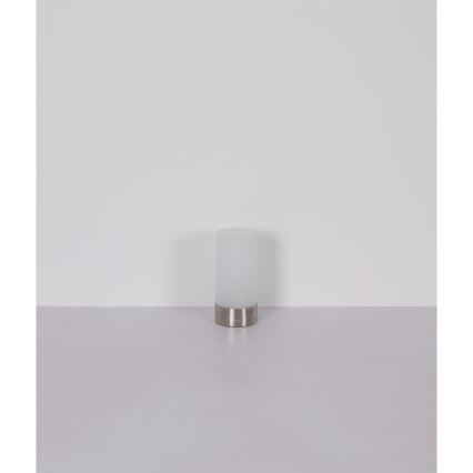 Globo - LED RGBW Zatemnitvena na dotik zunanja namizna svetilka LED/1,8W/5V 1500 mAh IP44 mat krom