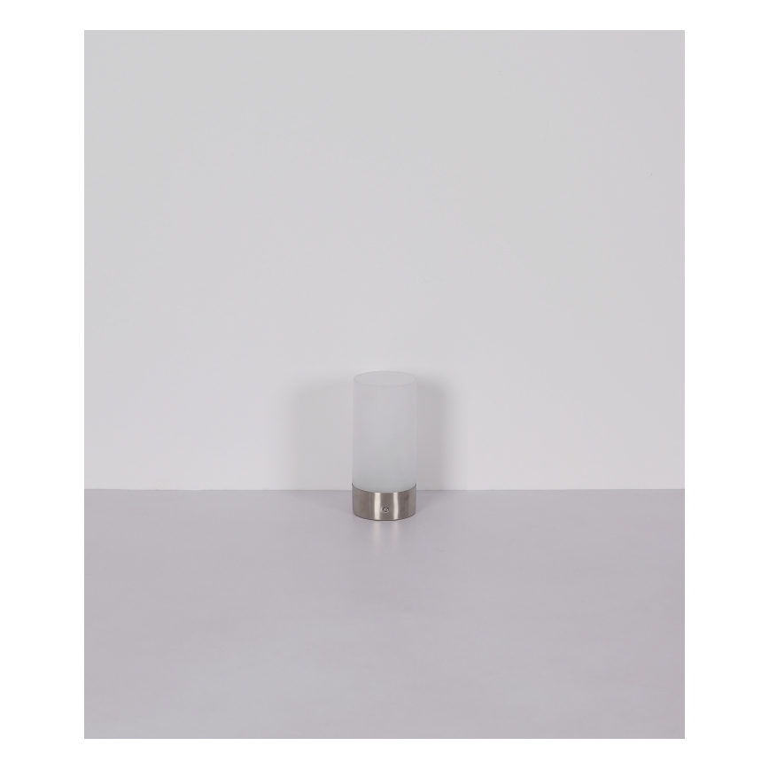 Globo - LED RGBW Zatemnitvena na dotik zunanja namizna svetilka LED/1,8W/5V 1500 mAh IP44 mat krom