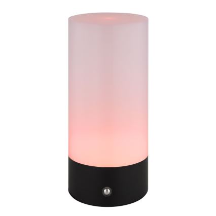 Globo - LED RGBW Zatemnitvena zunanja namizna svetilka na dotik LED/1,8W/5V 1500 mAh črna