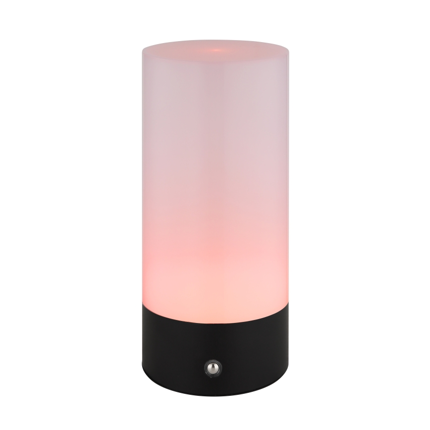 Globo - LED RGBW Zatemnitvena zunanja namizna svetilka na dotik LED/1,8W/5V 1500 mAh črna