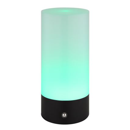 Globo - LED RGBW Zatemnitvena zunanja namizna svetilka na dotik LED/1,8W/5V 1500 mAh črna