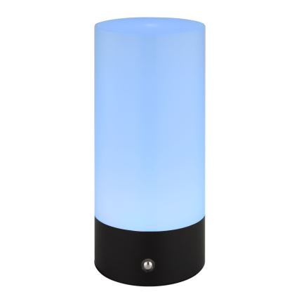 Globo - LED RGBW Zatemnitvena zunanja namizna svetilka na dotik LED/1,8W/5V 1500 mAh črna
