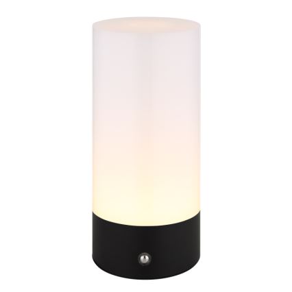 Globo - LED RGBW Zatemnitvena zunanja namizna svetilka na dotik LED/1,8W/5V 1500 mAh črna
