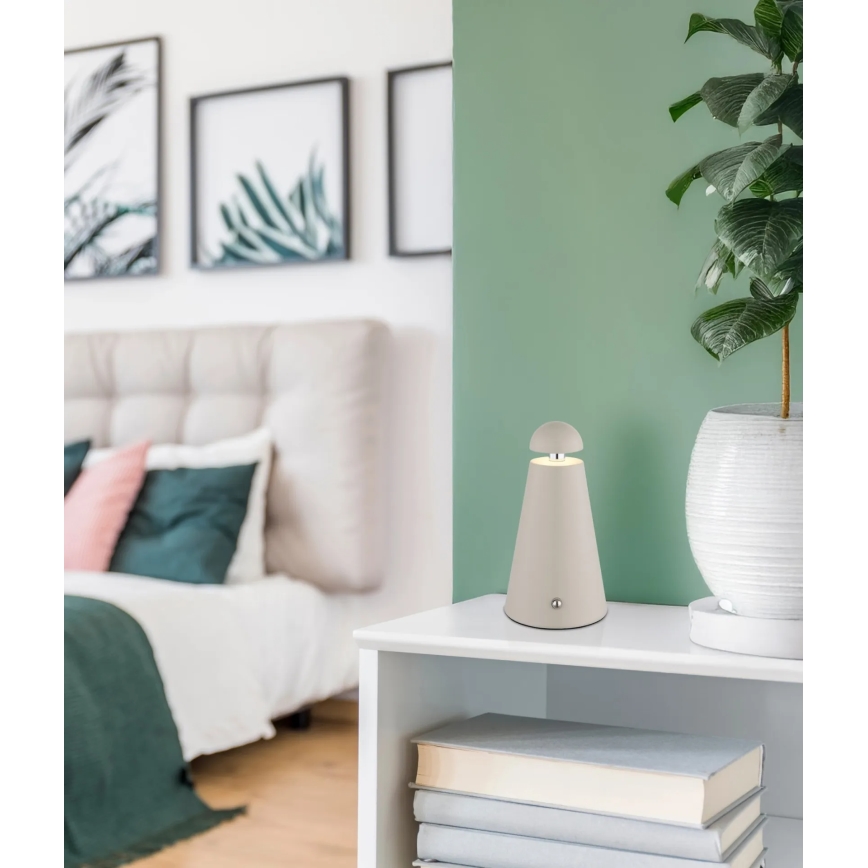 Globo - LED Zatemnjevalna polnilna namizna svetilka na dotik LED/1,2W/5V 1200 mAh 2700/4500/6000K