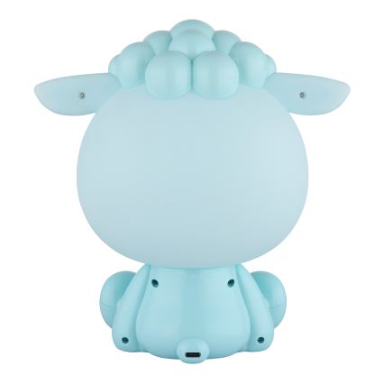 Globo - LED nastavljiva otroška nočna svetilka na polnjenje LED/1W/5V 500 mAh modra