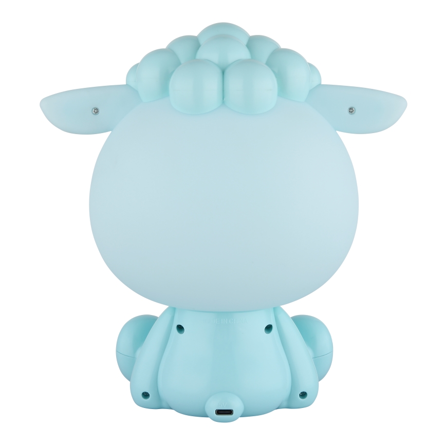 Globo - LED nastavljiva otroška nočna svetilka na polnjenje LED/1W/5V 500 mAh modra