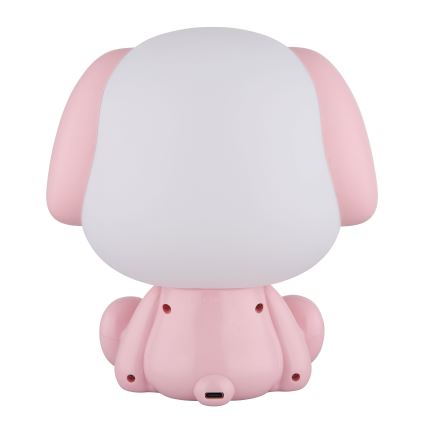 Globo - LED Zatemnitvena polnilna otroški noč mala svetilka LED/1W/5V 500 mAh roza