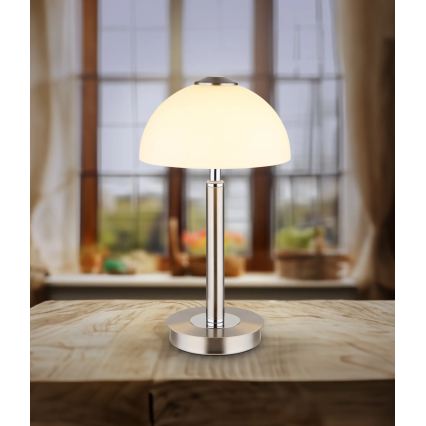 Globo - LED namizna svetilka na dotik, z nastavljivo svetlostjo, LED/7W/230V, 3000K, mat krom
