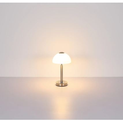 Globo - LED namizna svetilka na dotik, z nastavljivo svetlostjo, LED/7W/230V, 3000K, mat krom