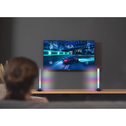 Globo RGB- SET 2x LED RGB Zatemnitvena namizna svetilka 2v1 LED/2W/5V USB Wi-Fi Tuya