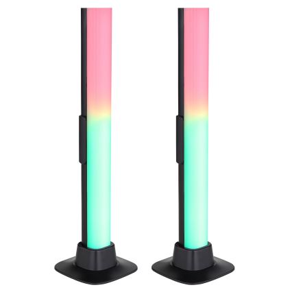 Globo RGB- SET 2x LED RGB Zatemnitvena namizna svetilka 2v1 LED/2W/5V USB Wi-Fi Tuya