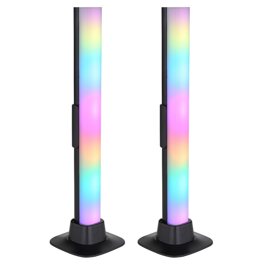 Globo RGB- SET 2x LED RGB Zatemnitvena namizna svetilka 2v1 LED/2W/5V USB Wi-Fi Tuya