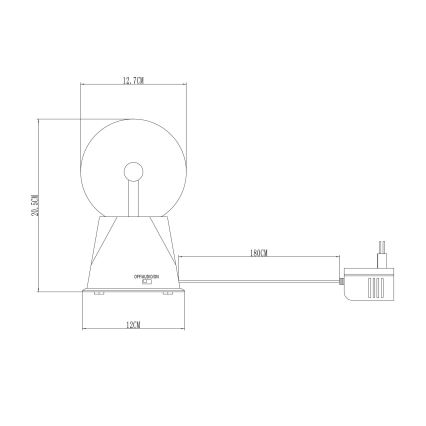 Globo - LED Namizna svetilka LED/3,6W/230V