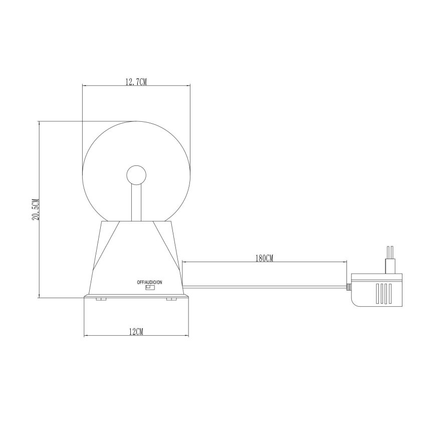Globo - LED Namizna svetilka LED/3,6W/230V