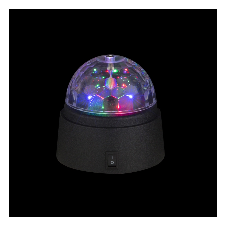 Globo 28014 - LED okrasna svetilka DISCO 6xLED/0,06W/3xAA