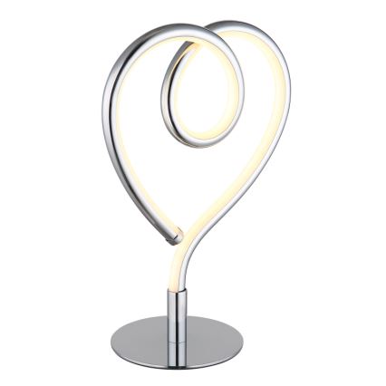 Globo - LED Namizna svetilka LED/6W/230V sijajni krom