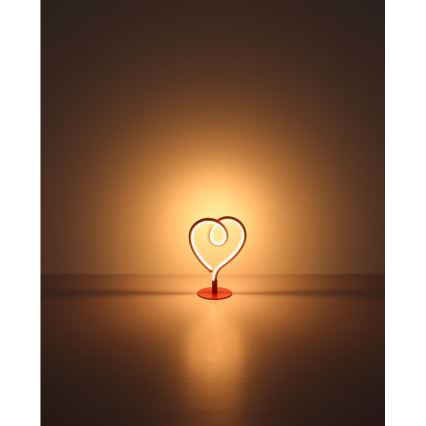 Globo - LED Namizna svetilka LED/6W/230V rdeča